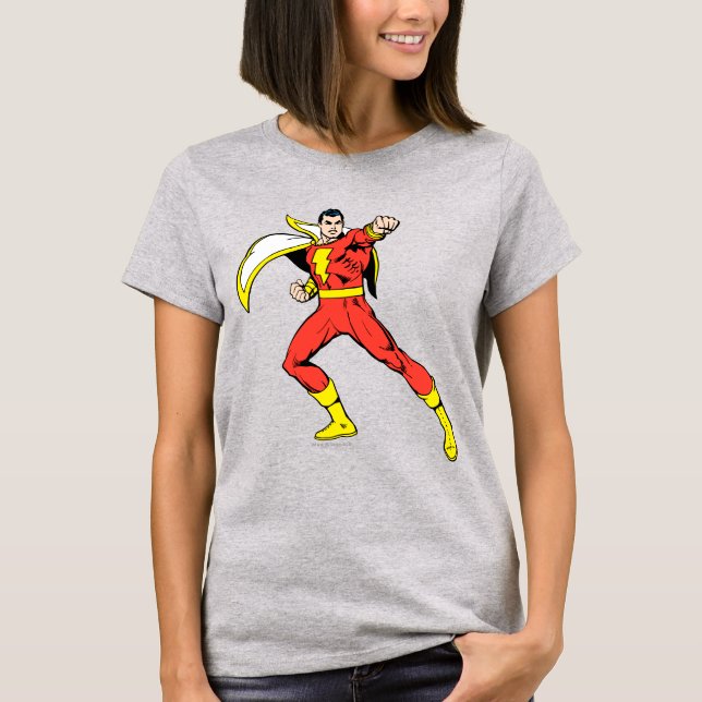 Camiseta Shazam Ready to Fight (Frente)