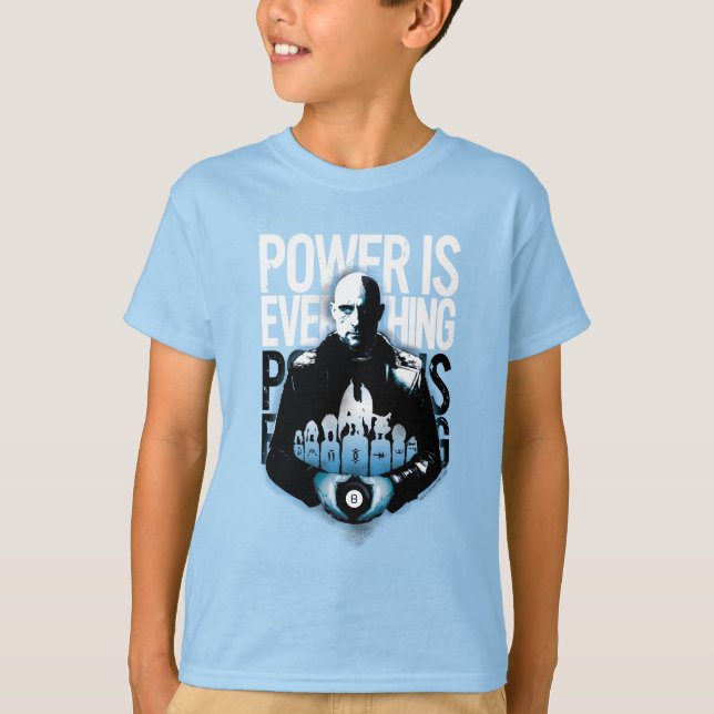 Camiseta SHAZAM! | Sivana "Poder é tudo" (Frente)