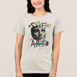 Camiseta She Art Painting – Arte Fina Feminina Vin