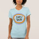 Camiseta SHE/HER Pronounes Rainbow Circle Colorful T-Shirt (Frente)