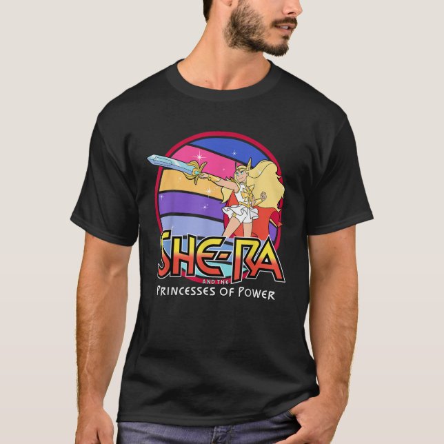 Camiseta She Ra And The Princess of Power Rainbow  (Frente)