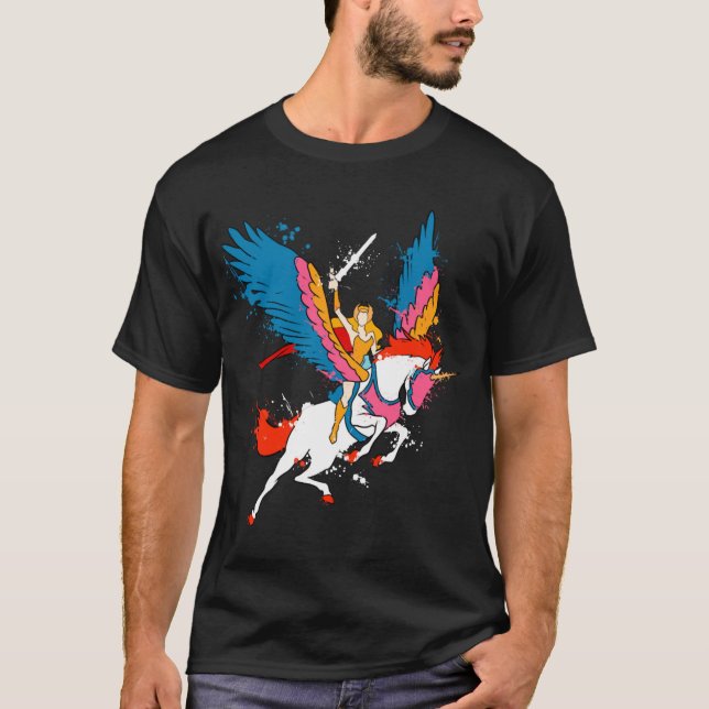 Camiseta She Ra boy retro (Frente)