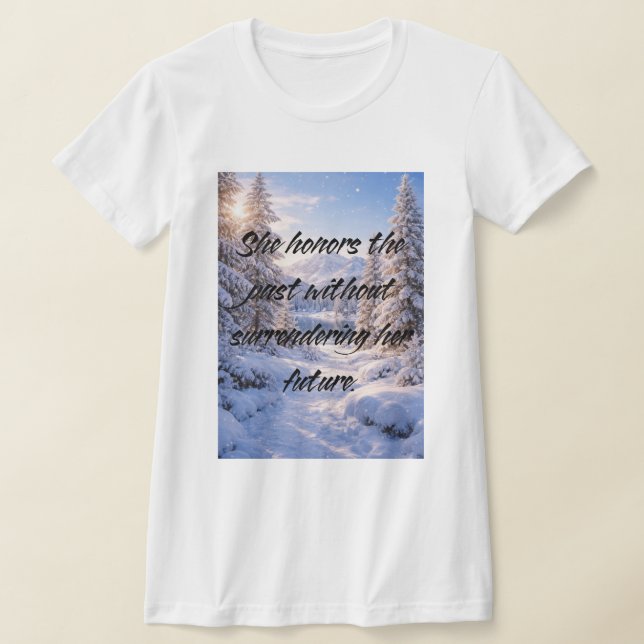 Camiseta She Stopped Apologizing - Affirmation Quotes (Postura )