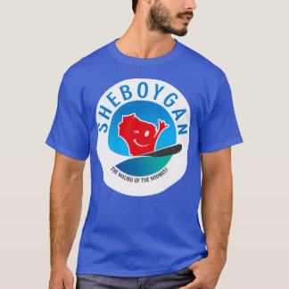 Camiseta Sheboygan O Malibu da Circular Centro-Oeste