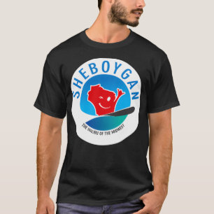 Camiseta Sheboygan O Malibu da Circular Centro-Oeste