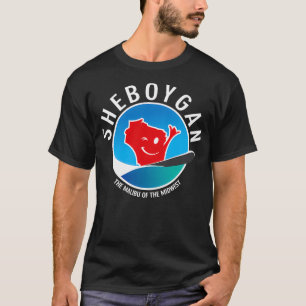 Camiseta Sheboygan O Malibu do Centro-Oeste