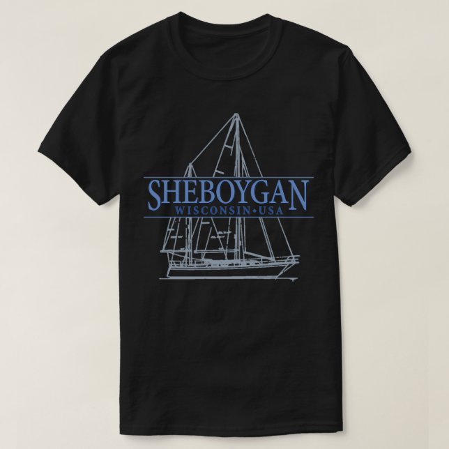 Camiseta Sheboygan Wisconsin (Frente do Design)