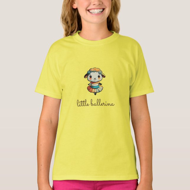 Camiseta Sheep Ballerina (Frente)