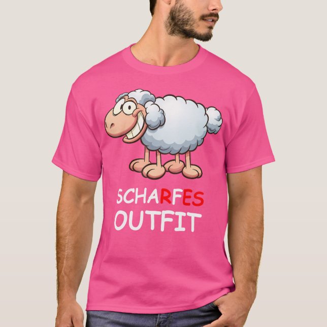 Camiseta Sheep Sharp Comic (Frente)