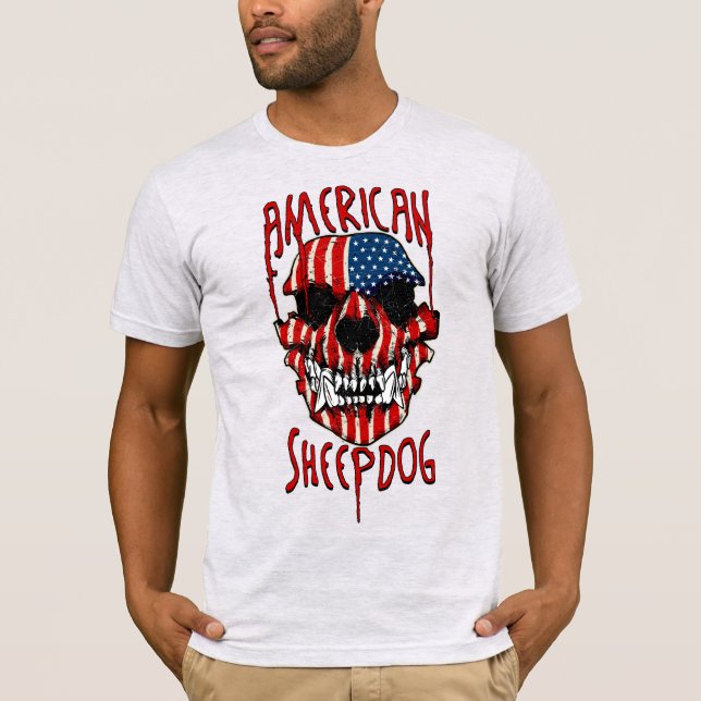 Camiseta Sheepdog Americano (Frente)