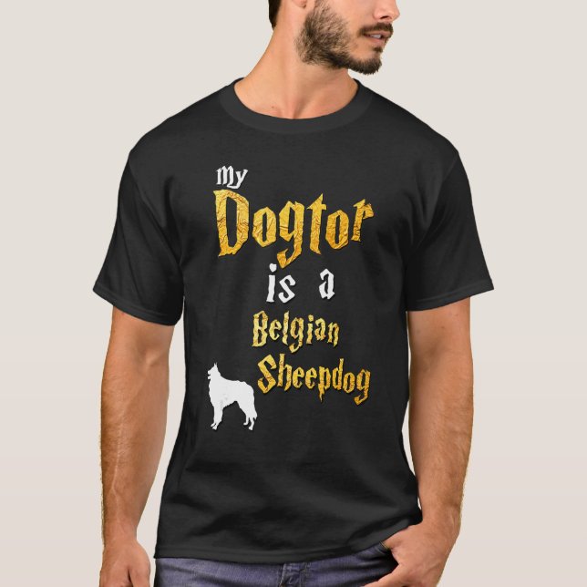 Camiseta Sheepdog Belga (Frente)