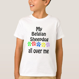 Camiseta Sheepdog belga Walks Design
