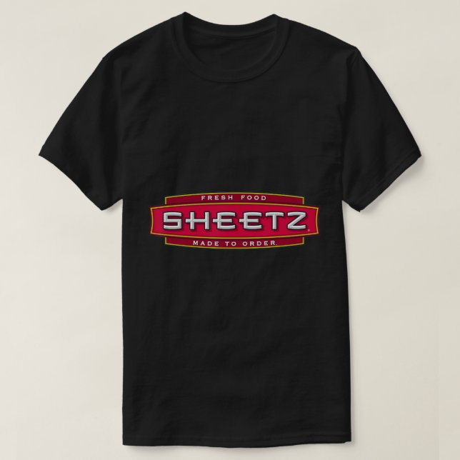 Camiseta Sheetz New comida T-Shirt (Frente do Design)