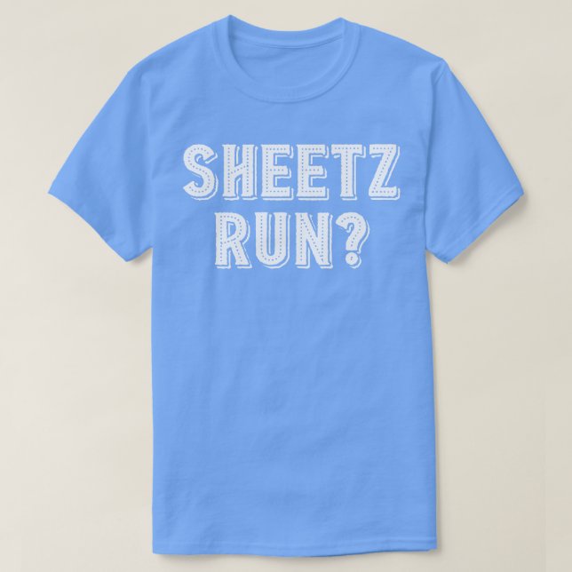 Camiseta sheetz run (Frente do Design)