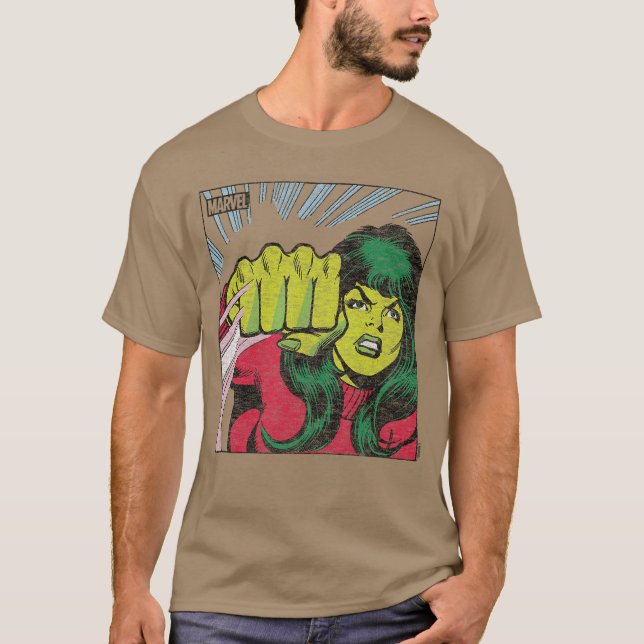 Camiseta SheHulk Comic Panel friend (Frente)