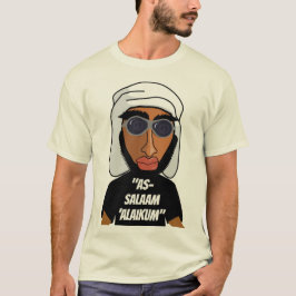 Camiseta Sheik chique Personalized da "Como-Vénia-Alaikum"