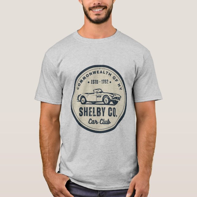 Camiseta Shelby Co. Car Club (Frente)
