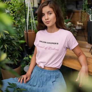 Camiseta Sheldon Cooper's Council of Ladies T-shirt