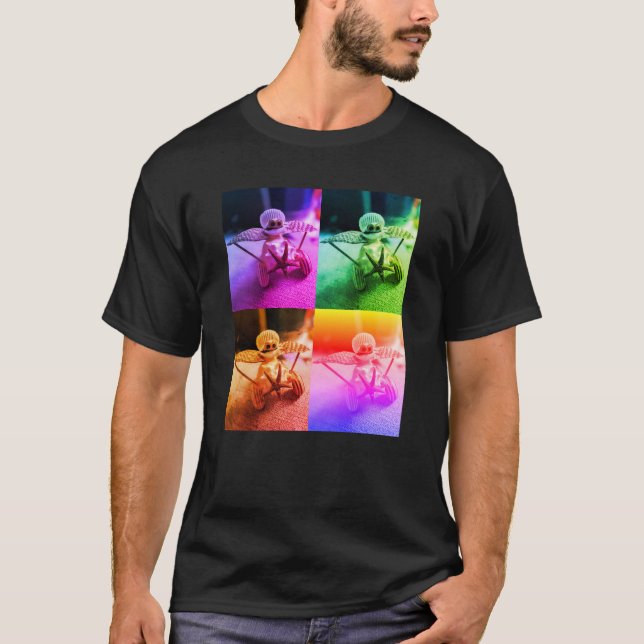 Camiseta Shell Art Airplane T-Shirt (Frente)