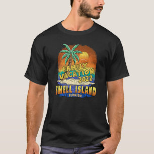Camiseta Shell Island Florida Family Vacation 2022 Beach So