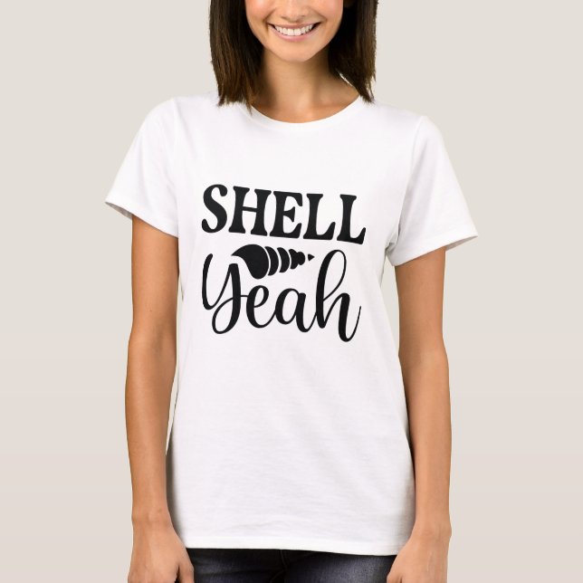 Camiseta Shell Sim (Frente)