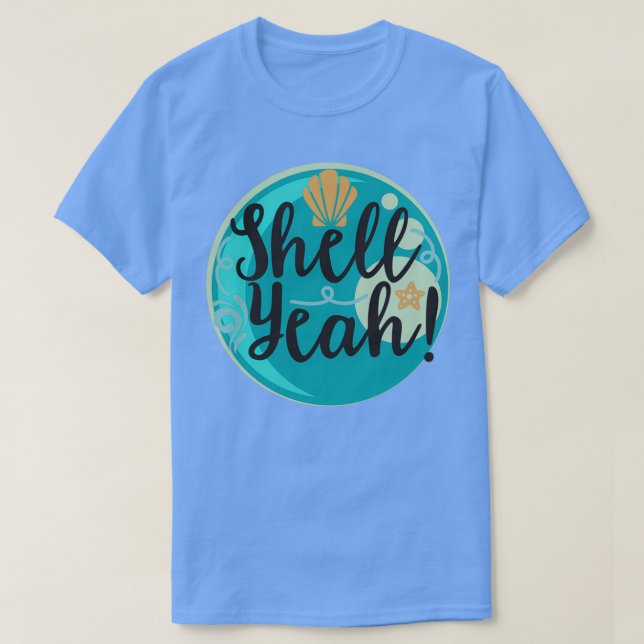 Camiseta Shell Sim 3 (Frente do Design)