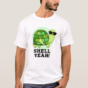 Camiseta Shell Sim Engraçado Turtle Pun