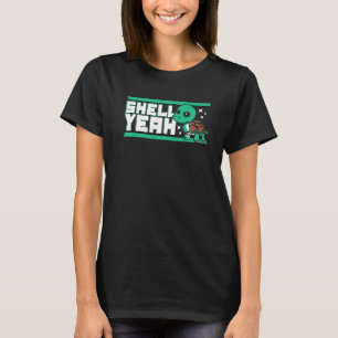Camiseta Shell Sim Red Ered Slider Tortoise Pintada
