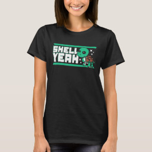 Camiseta Shell Sim Red Ered Slider Tortoise Pintada