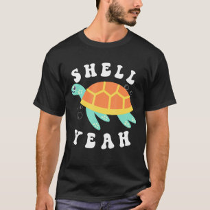 Camiseta Shell Sim Turtle Sea Natação Ocean Bolhas Água Ani