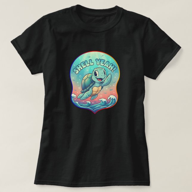 CAMISETA SHELL YEAH! (Frente do Design)