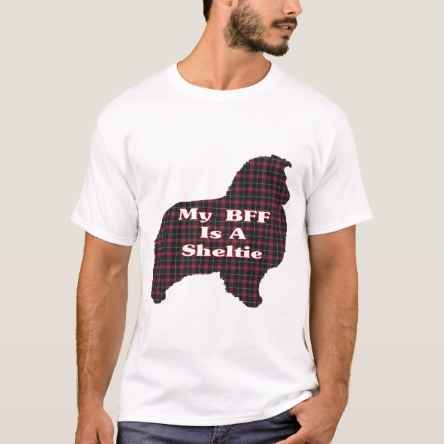 Camiseta Sheltie BFF Gifts (Frente)