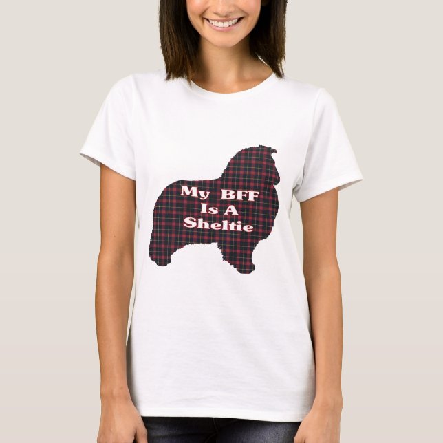 Camiseta Sheltie BFF Gifts (Frente)