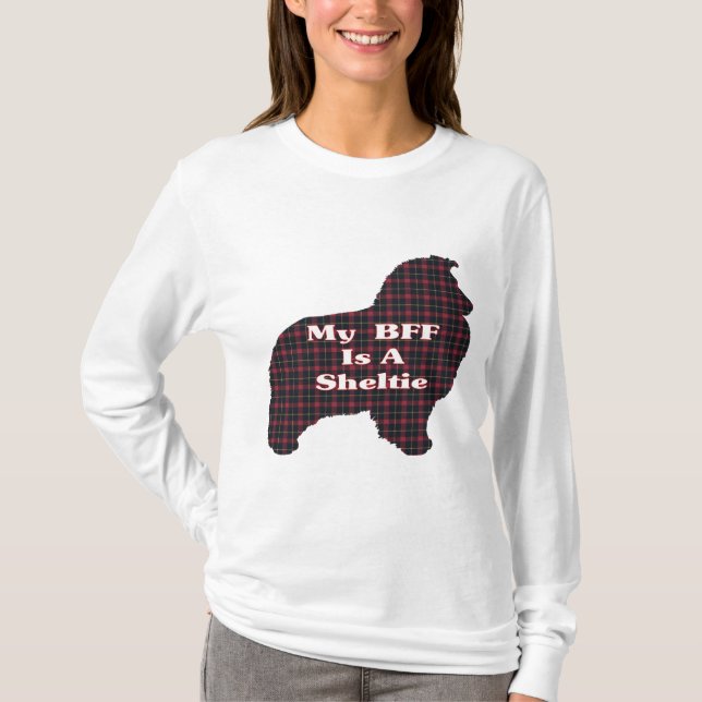 Camiseta Sheltie BFF Gifts (Frente)