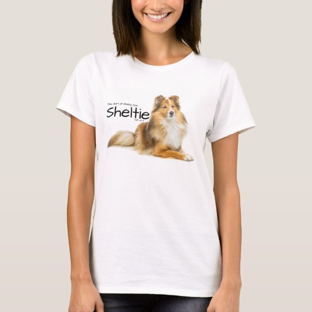 Camiseta Sheltie Hair (Frente)