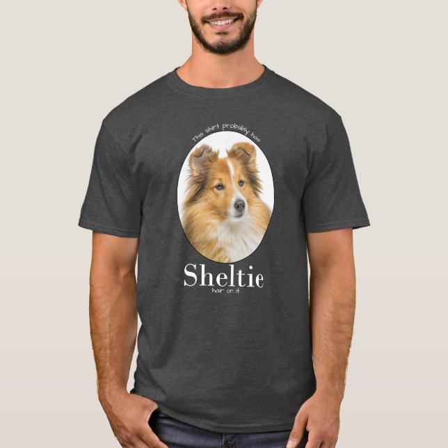 Camiseta Sheltie Hair (Frente)
