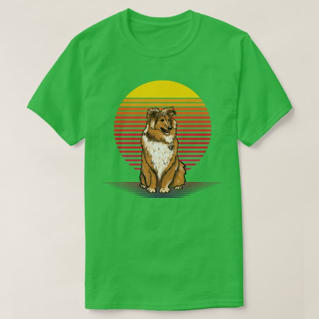 Camiseta Sheltie Vapor (Frente do Design)