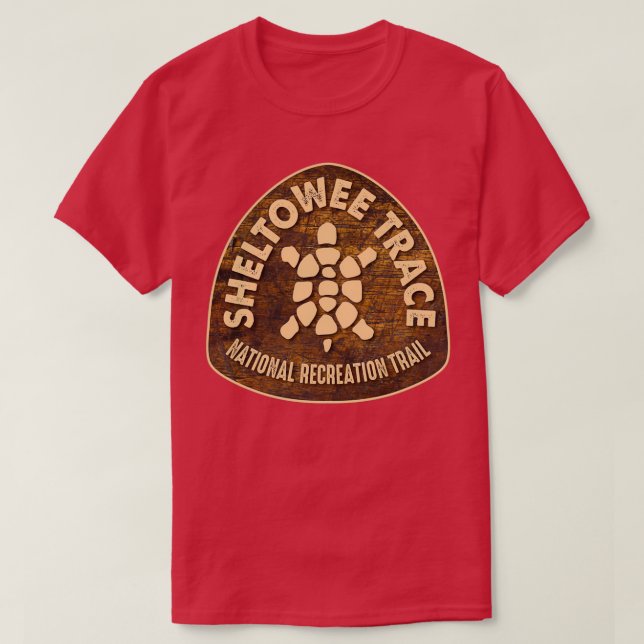 Camiseta Sheltowee Rastreamento Nacional do Kentucky (Frente do Design)