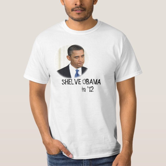 Camiseta Shelve Obama em 12 (Frente)