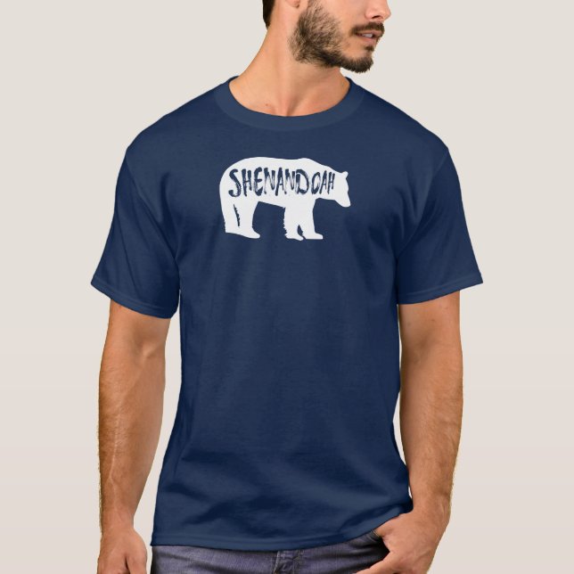 Camiseta Shenandoah National Park Bear (Frente)