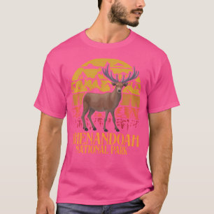 Camiseta Shenandoah National Park Deer Elk - Campo de camin