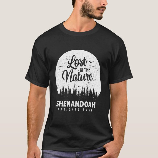 Camiseta Shenandoah National Park Nature Souvenir Virginia  (Frente)