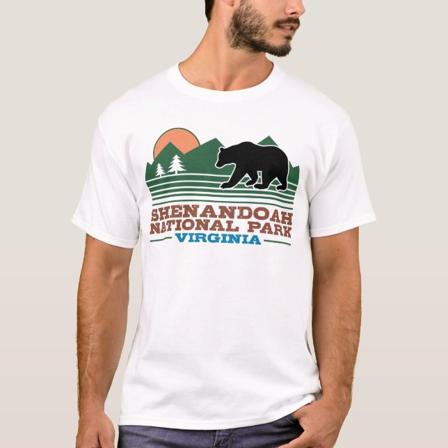 Camiseta Shenandoah National Park Virginia (Frente)