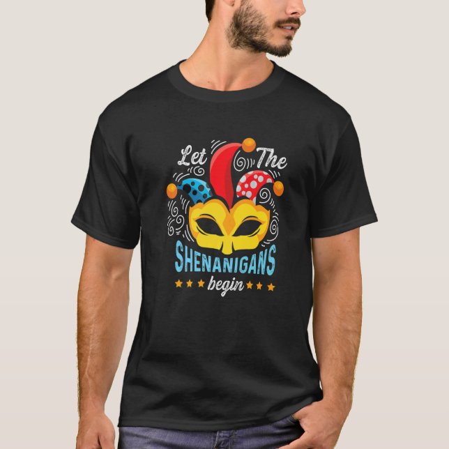 Camiseta Shenanigans Begins Joker or  Person (Frente)