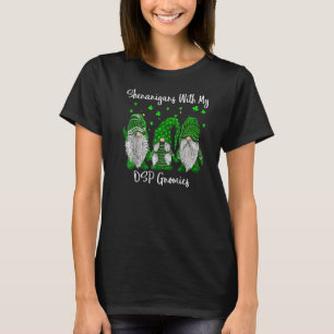 Camiseta Shenanigans Com Meu Dia de São Patrício De Gnomos