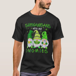 Camiseta Shenanigans Com Meu Gnomo De Dia de São Patrício