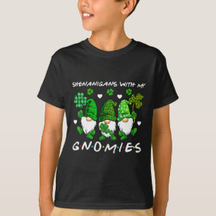 Camiseta Shenanigans Com Meu Gnomo De Dia de São Patrício