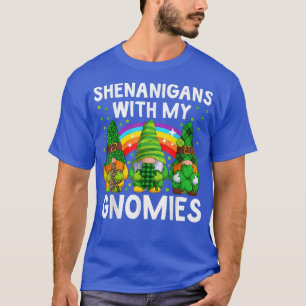 Camiseta Shenanigans Com Meu Gnomo De Dia de São Patrício