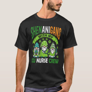 Camiseta Shenanigans com minha enfermeira da UTI, Saint Pat