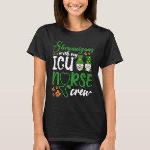 Camiseta Shenanigans com minha enfermeira da UTI, Saint Pat